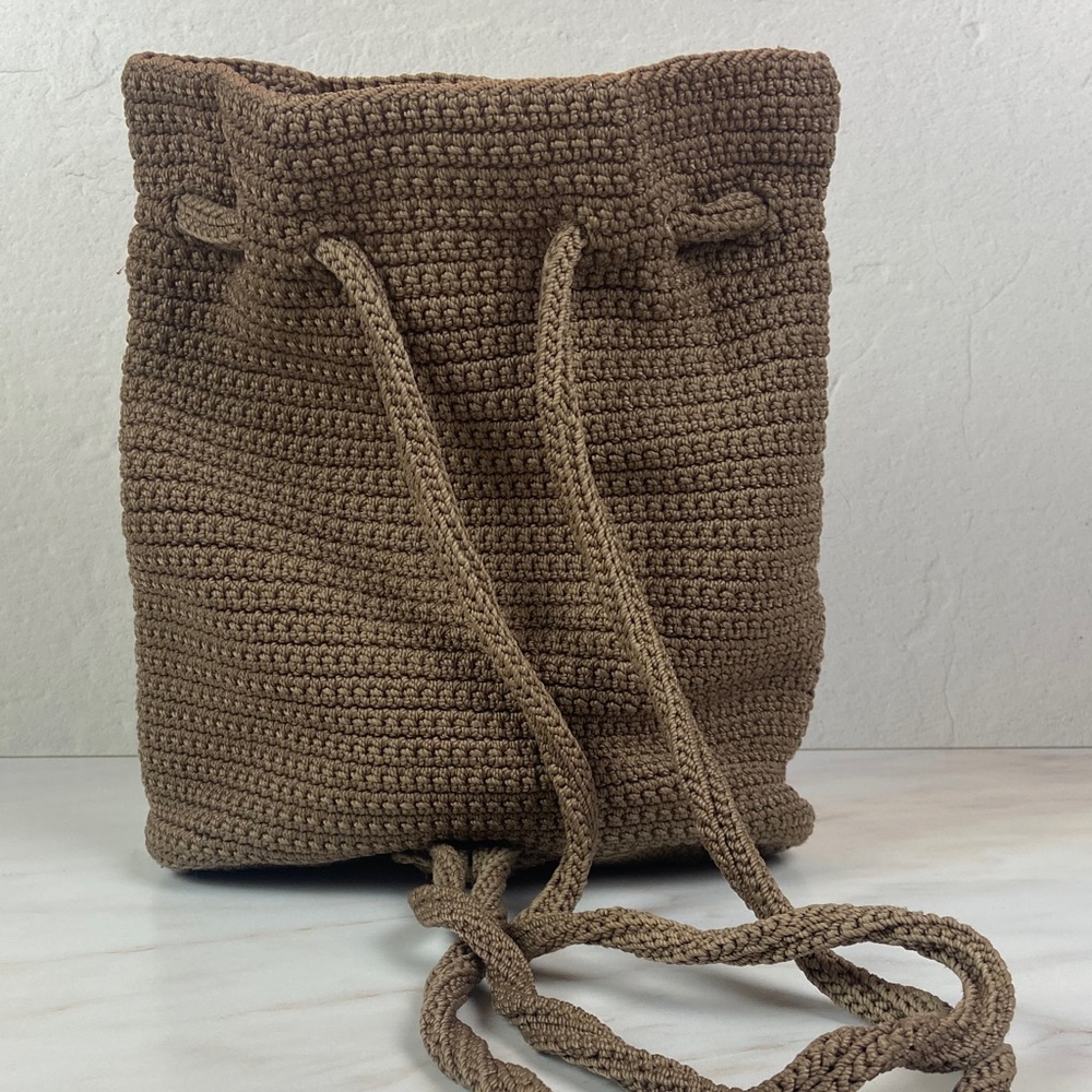 The Sak Tan Crochet Backpack - Picture 3 of 7